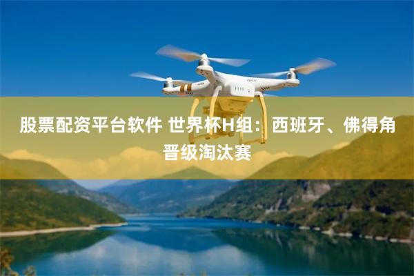 股票配资平台软件 世界杯H组：西班牙、佛得角晋级淘汰赛